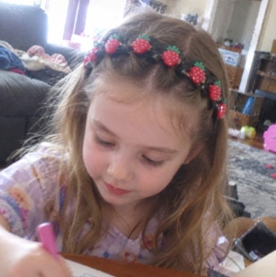 Photo review by Samantha S. for Cartoon Braiding Headband