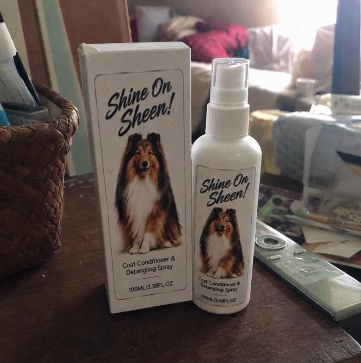 Pet coat care photo shared by Michael P.