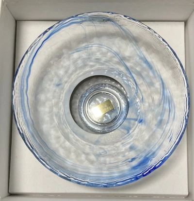 ◎【茶器/茶道具 ガラス抹茶茶碗（硝子抹茶茶碗）】 ガラス（硝子） 平