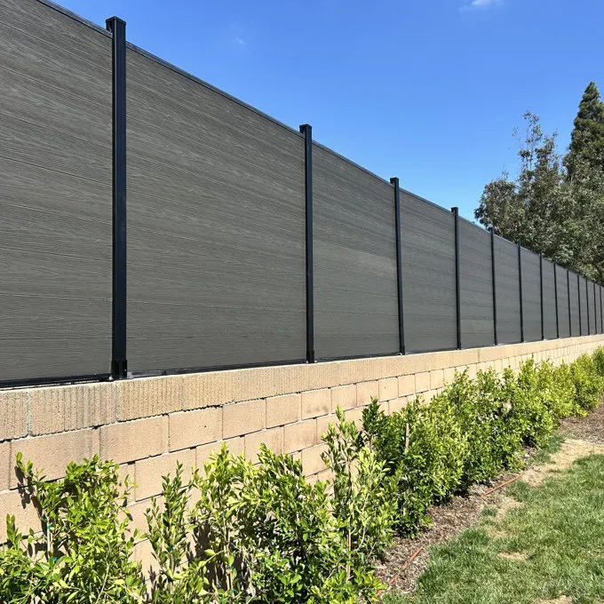 Courtyardmart 6ft x 6ft Composite Privacy Fence Screen