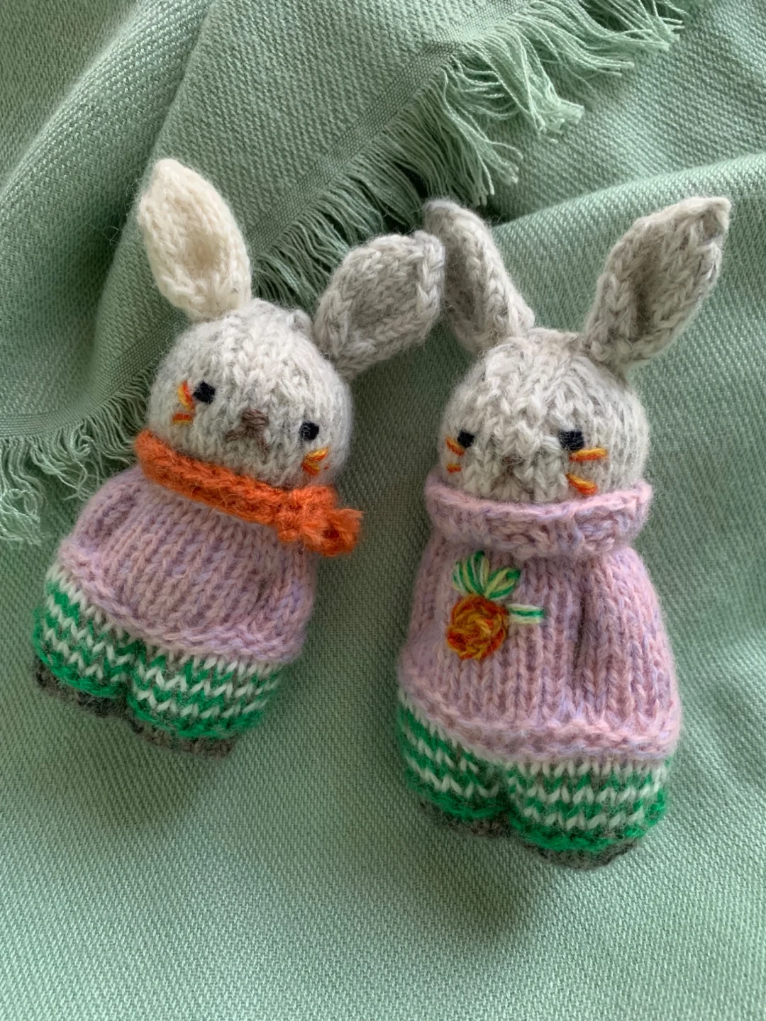 あみぐるみキット】_《森へ遊びに（うさぎさん）》byツムギコウボウ