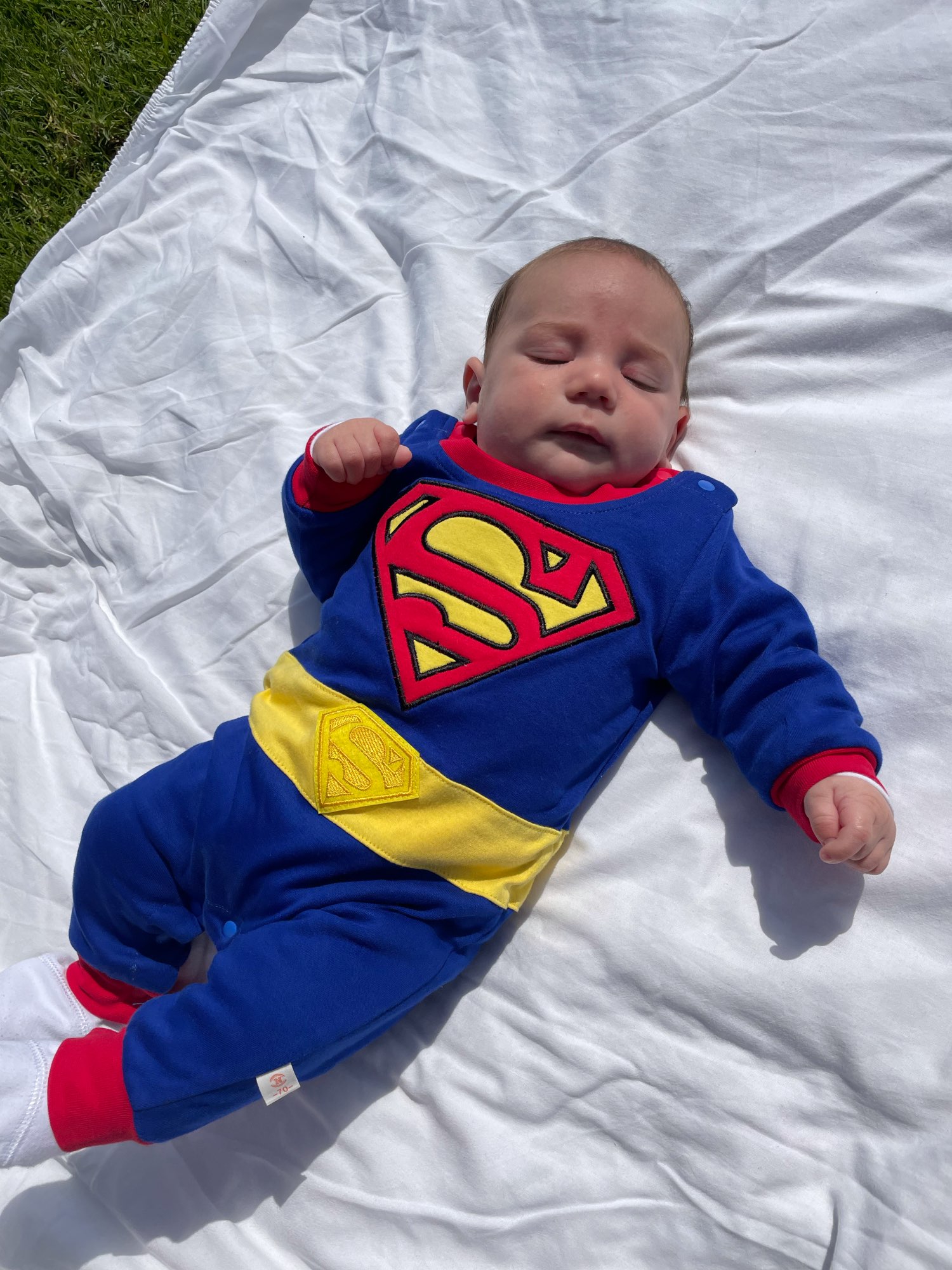 Supergirl shops baby onesie